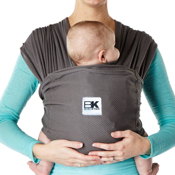 Baby K'tan Breeze Charcoal for wholesale by Cuddle Bug & Co