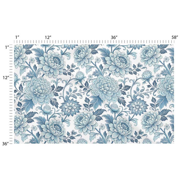 Watercolor Botanical 7 - Man Made Fabric By The Yard for wholesale by FabricSmiths