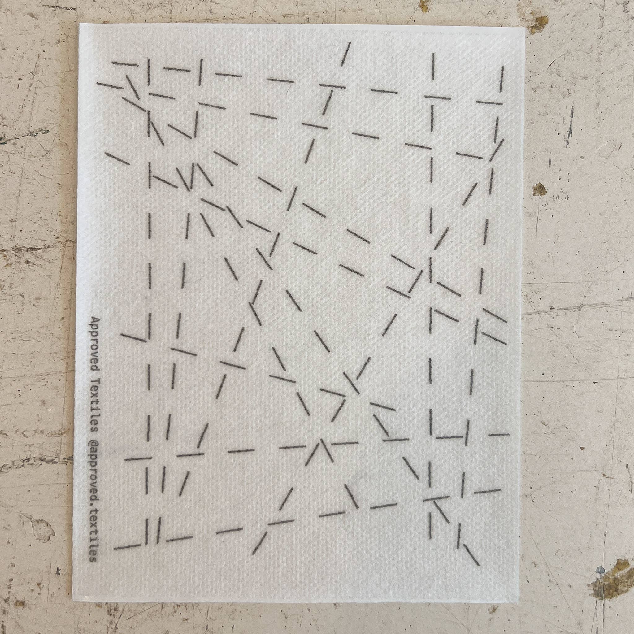 Approved Textiles - Wholesale Craft Sewing Kit - Angles - Minimal Mending + Embellishment Transfer1