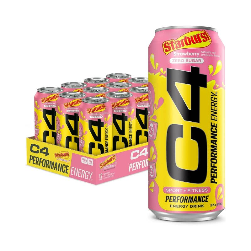 L&F Universal Goods - Wholesale Sports/Energy Drink - C4 Energy Drink Strawberry Starburst Splash 12/16OZ