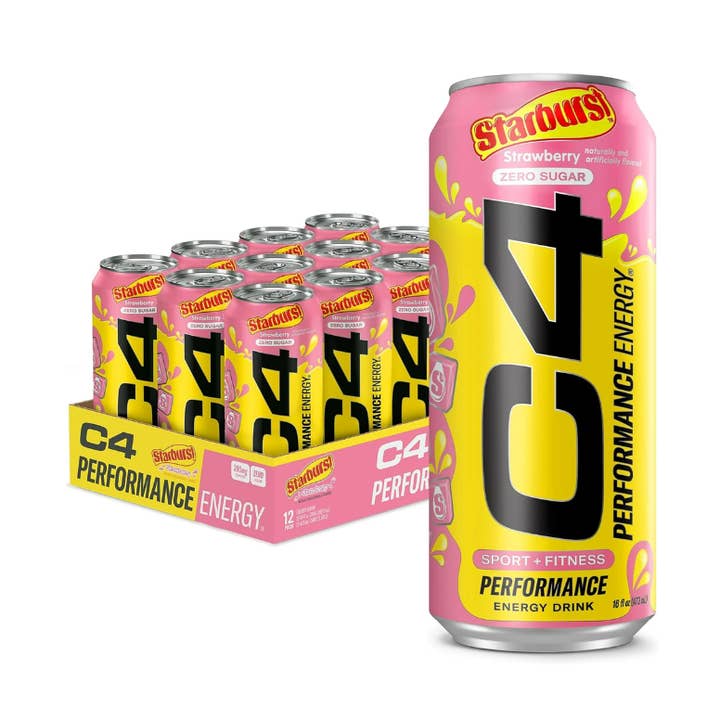 L&F Universal Goods - Wholesale Sports/Energy Drink - C4 Energy Drink Strawberry Starburst Splash 12/16OZ0