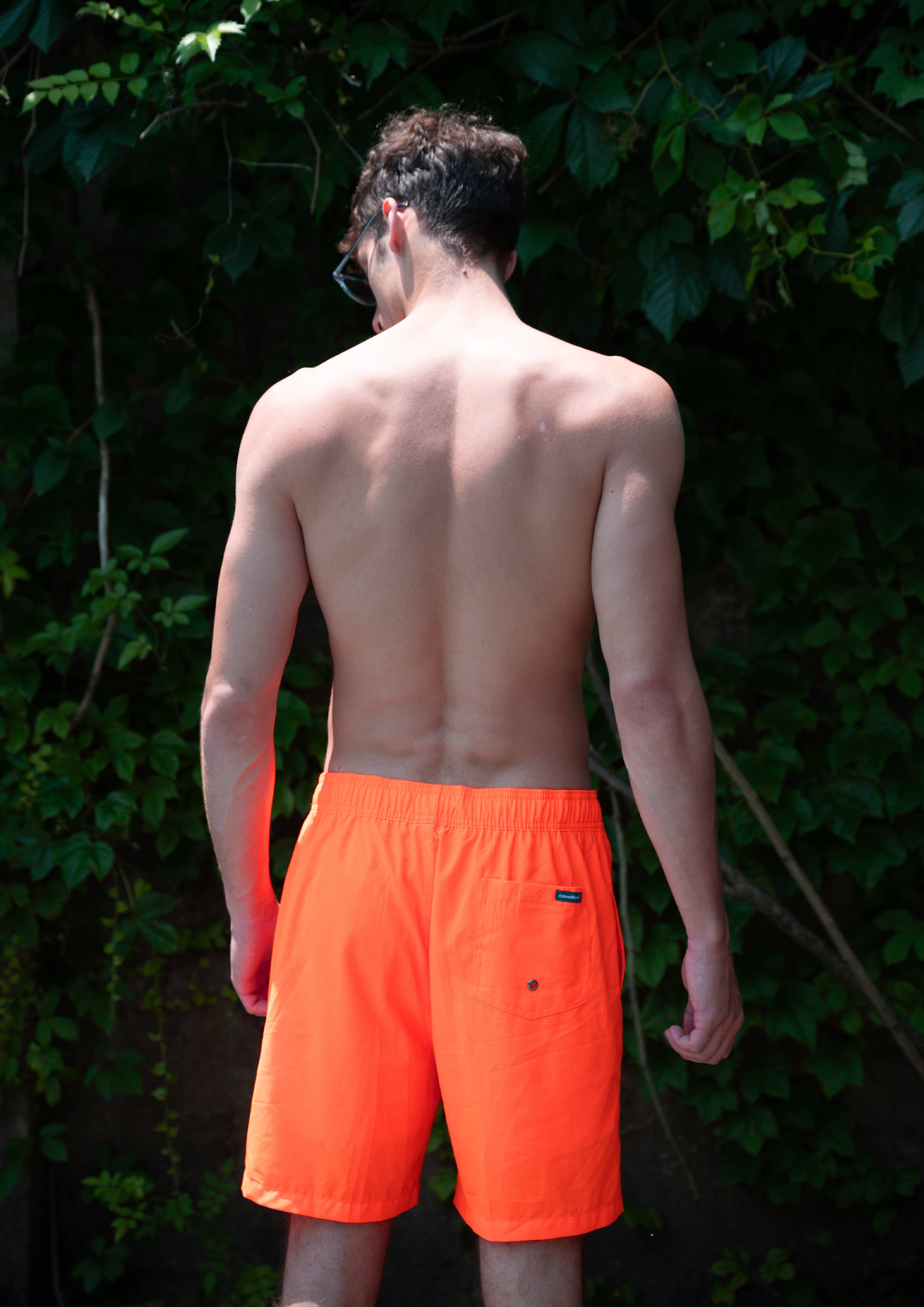 Islandhaze - Wholesale Swim Shorts - Men's - 6'' Inch Men's Solid new texture shorts-Oman45