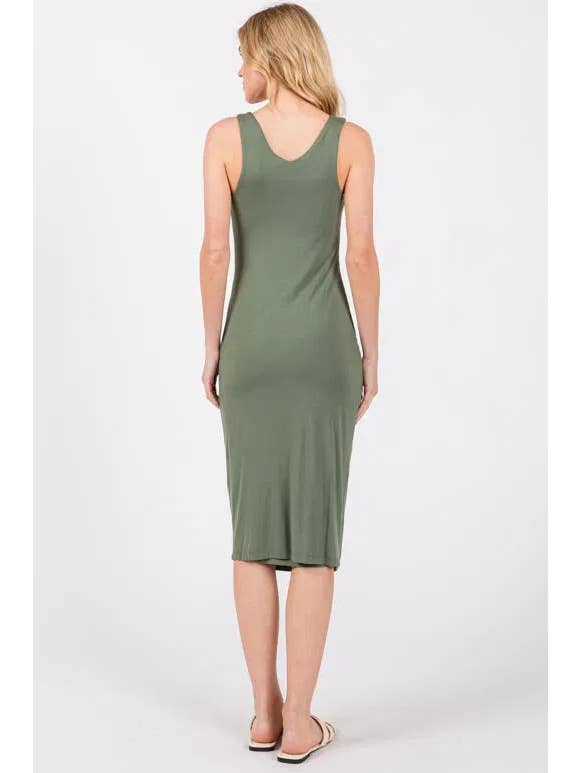 Final Touch - Wholesale Dress - Women's - Double Layer Bodycon Dress - D160034