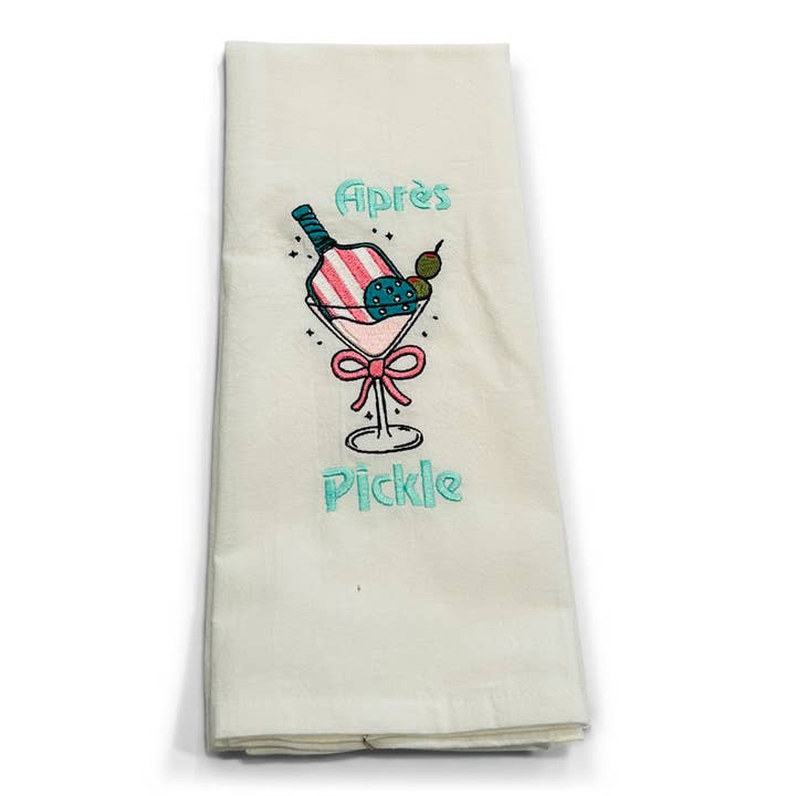 Towel - Apres Pickle for wholesale by Vibrantly Blue