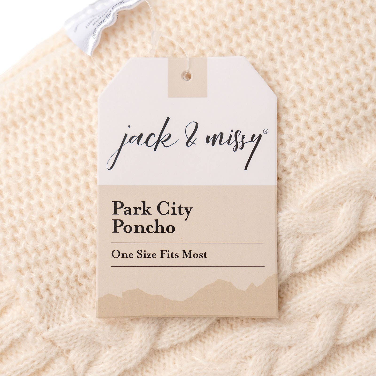DM Merchandising - Wholesale Poncho - Women's - Jack & Missy Park City Poncho Open Stock3