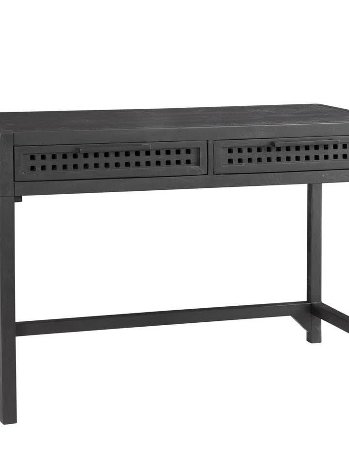 Pentak Black Desk for wholesale by Bassett Mirror Co