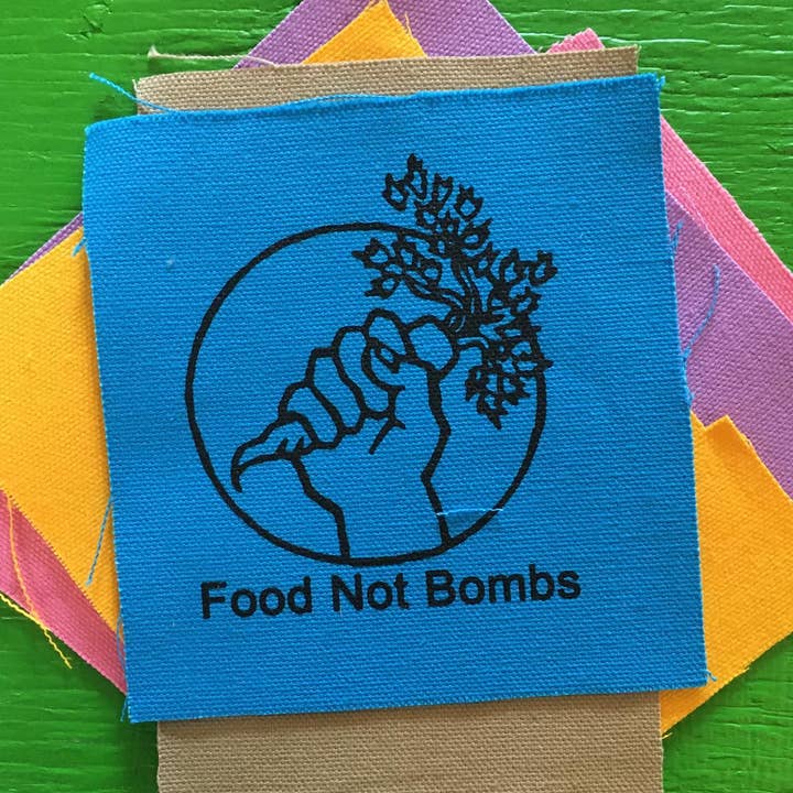 Microcosm Publishing & Distribution - Wholesale Patch - Patch #091: Eten, geen bommen0