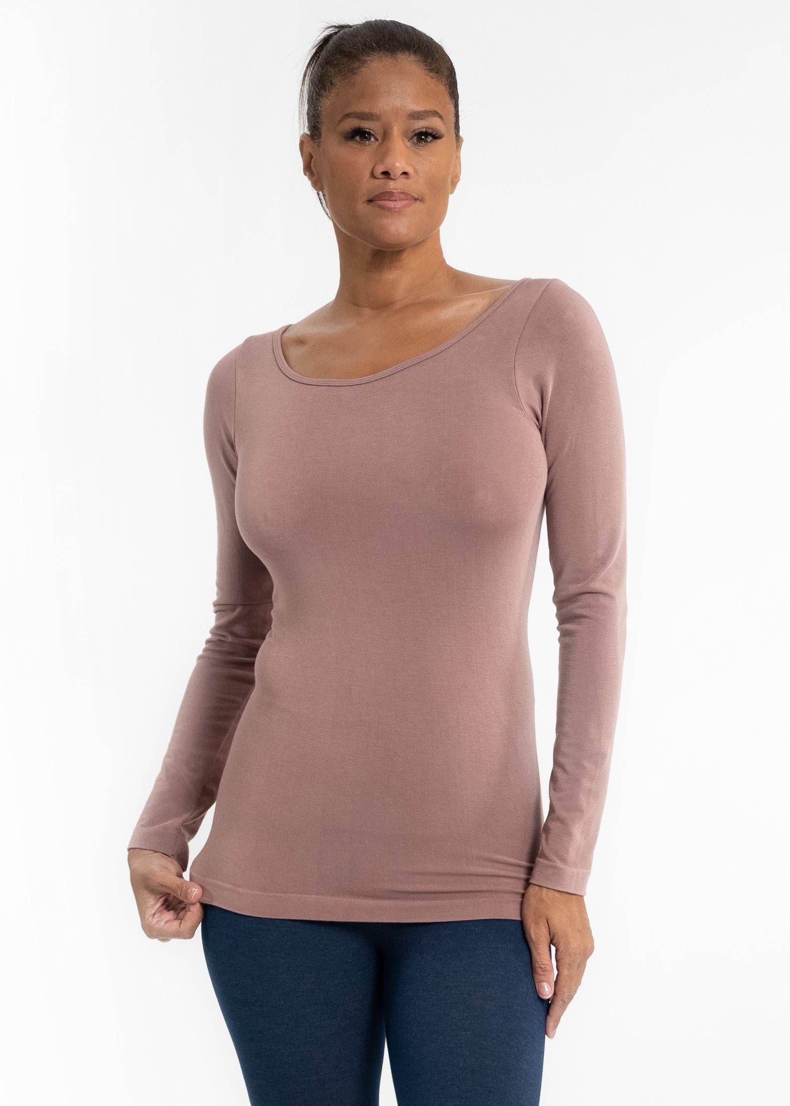 ELIETIAN - Vendita all'ingrosso Maglietta - Donna - Manica Lunga Reversibile37