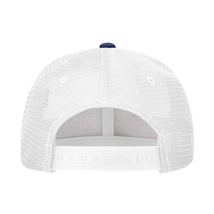 The Park Wholesale - Wholesale Trucker hat – Unisex - Decky 1052 - Blank 6 Panel Trucker Hat, Flat Bill Snapback - 10522