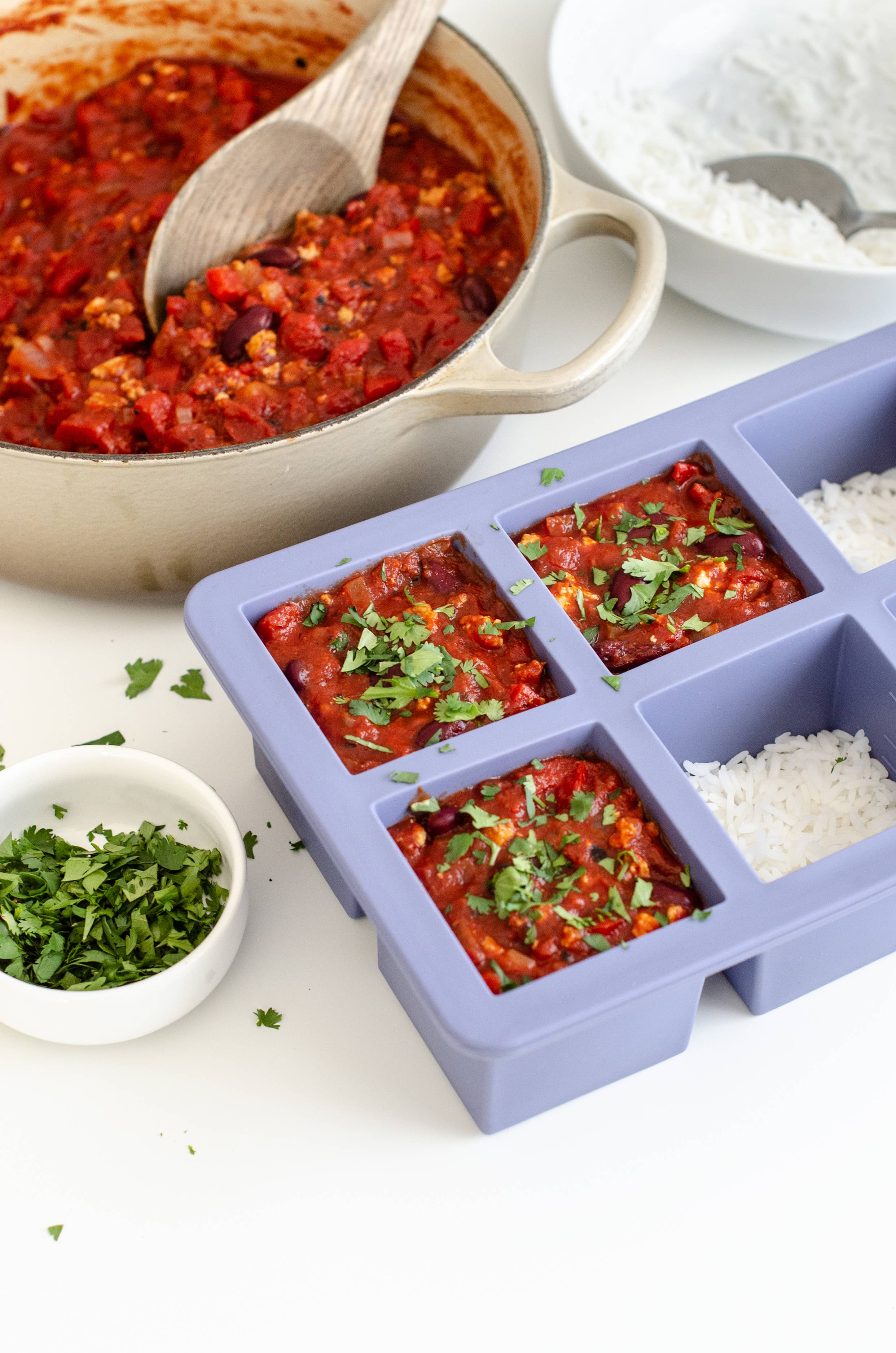 W&P - Wholesale Food Storage Container - Cup Cube Silicone Food Storage Meal Prep16