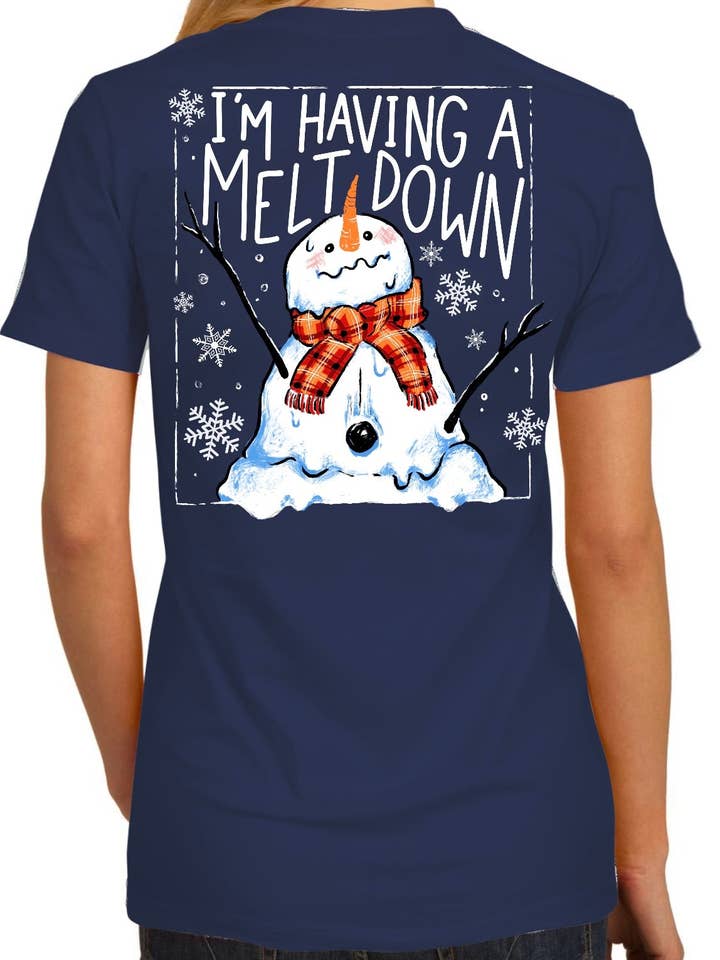 XM32 Meltdown - Manches courtes - Bleu marine pour la vente par Southern Attitude