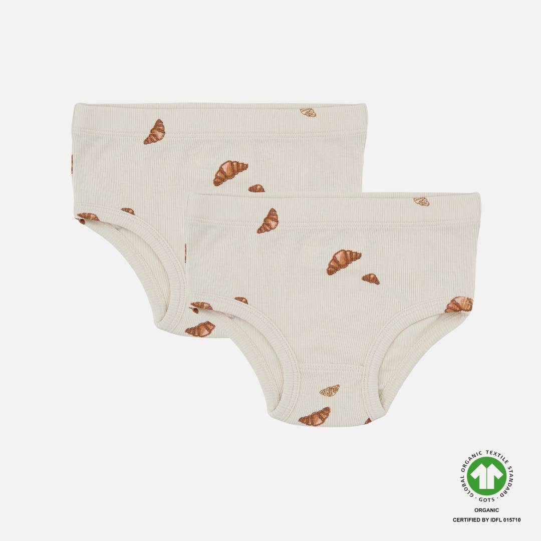 VACVAC studio - Wholesale Underwear/Diaper Cover - Baby - MAGGIE trousers, 2 pack - Croissant mini print