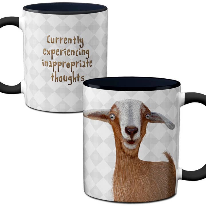 Inappropriate Goat Coffee Mug for wholesale by Pithitude