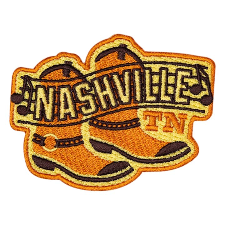 Nashville Tennessee Iron-on Patch for wholesale by Vagabond Heart