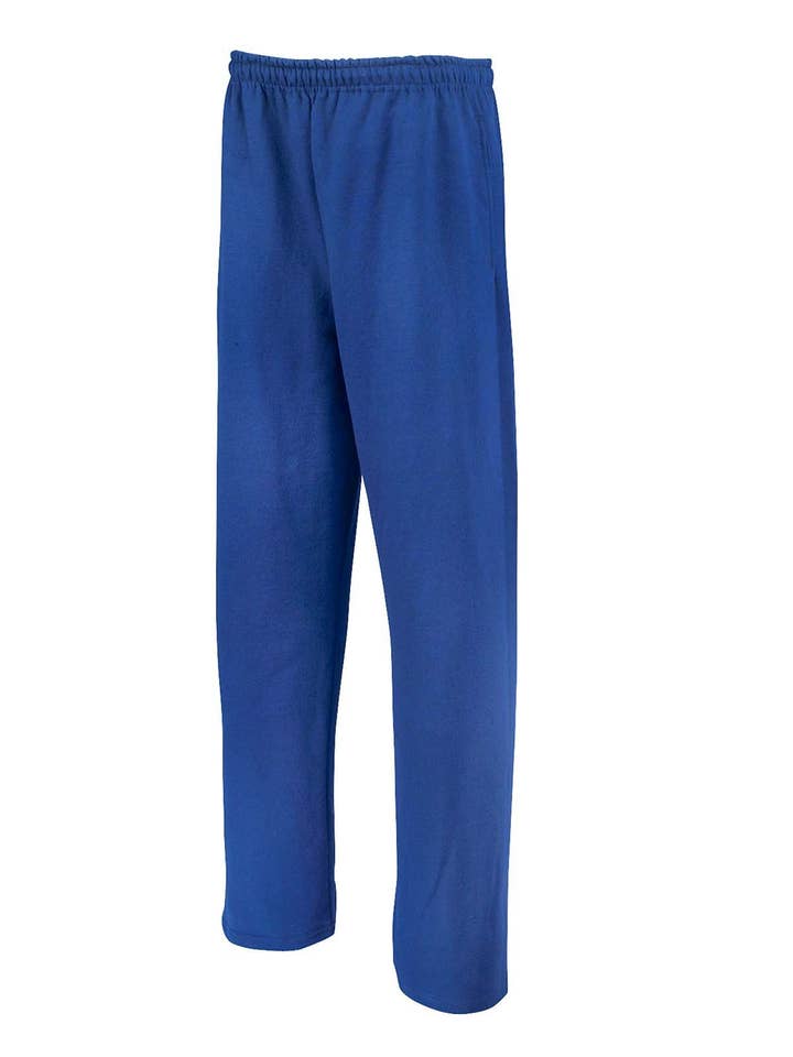 Total Apparel - Wholesale Athletic Sweatpants/Joggers - Men's - Jerzees Adult NuBlend Open-Bottom Fleece Sweatpants