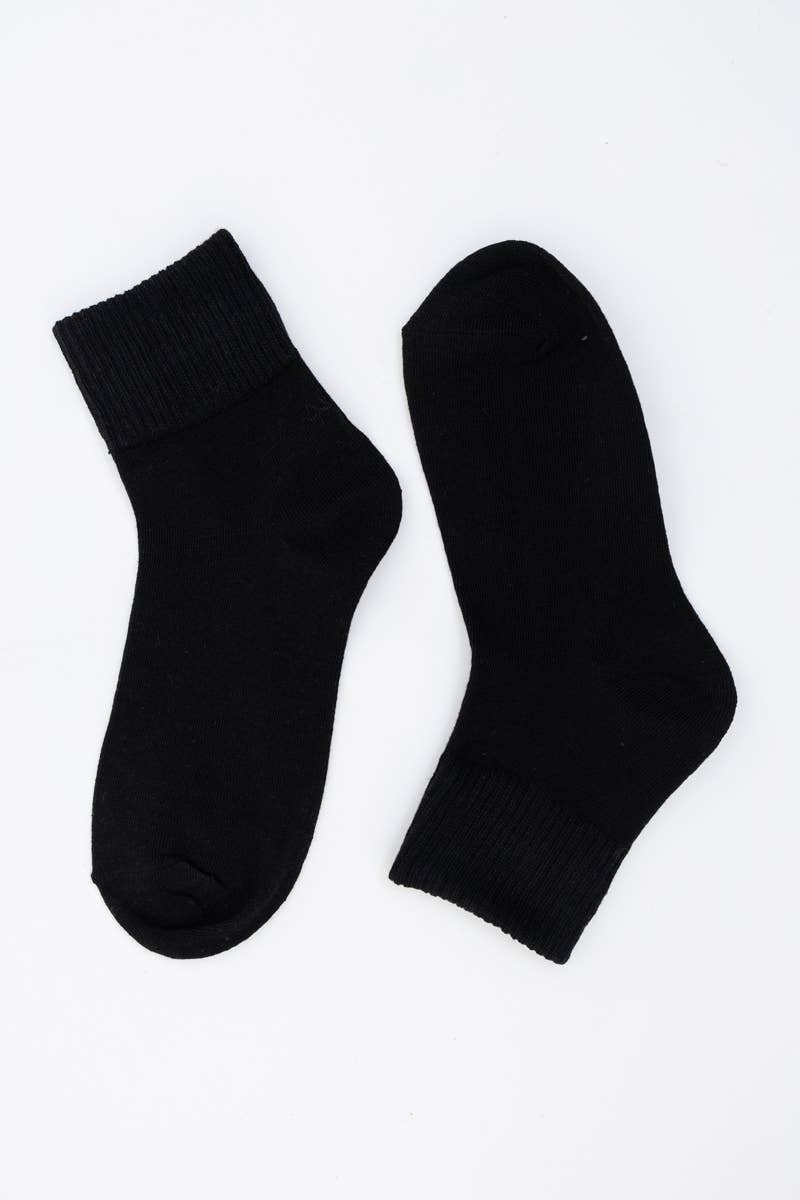 Leto Accessories - Wholesale Socks - Women's - Happy Feet Embroidered Socks 🙃 - Fun Vibes10