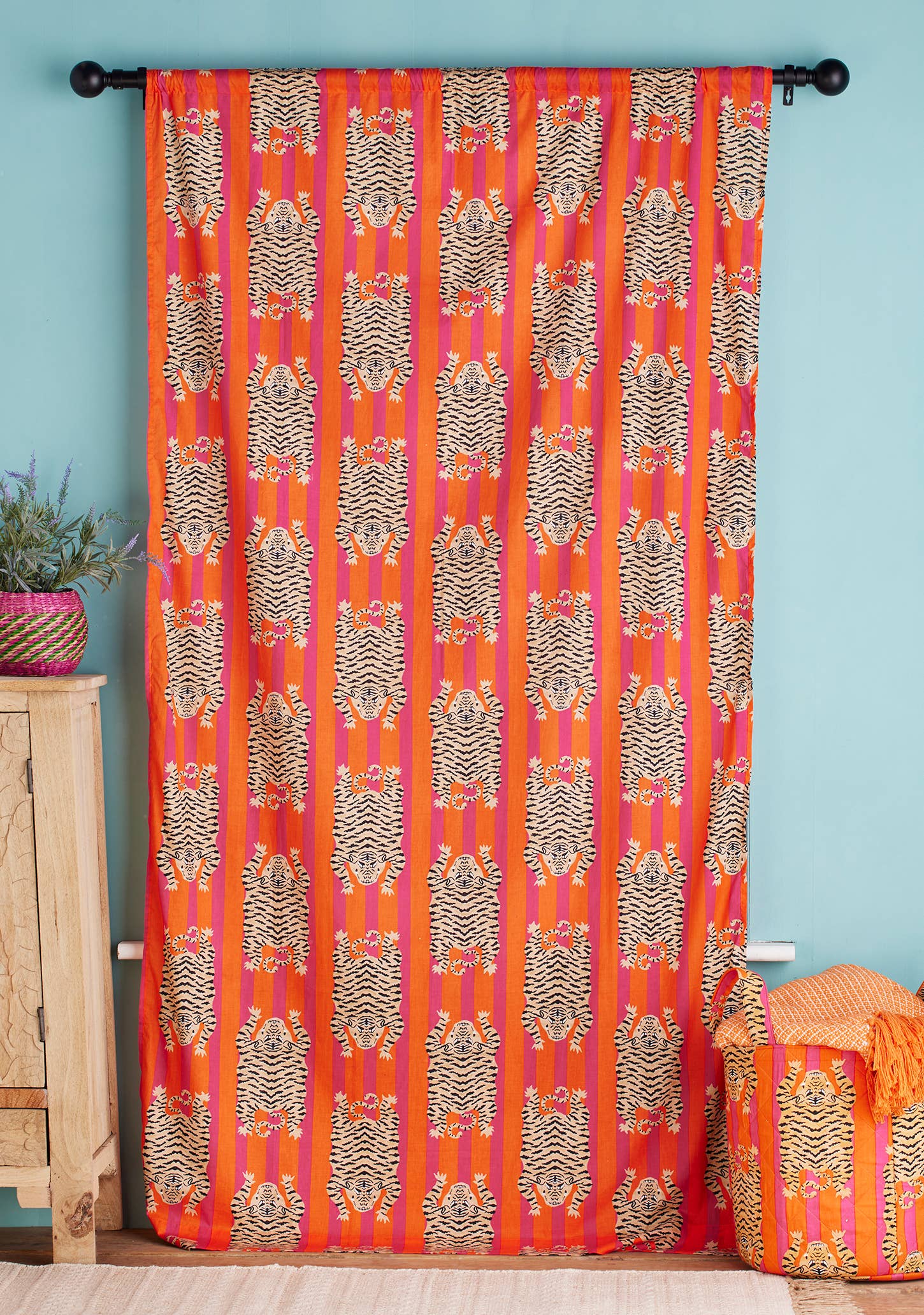 Namaste – wholesale Curtain – Tiger Stripe Curtain1