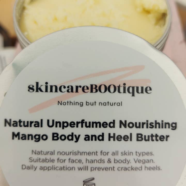 Face, Body Heel Butter, natural, handmade vegan cruelty free for wholesale by SkincareBOOtique