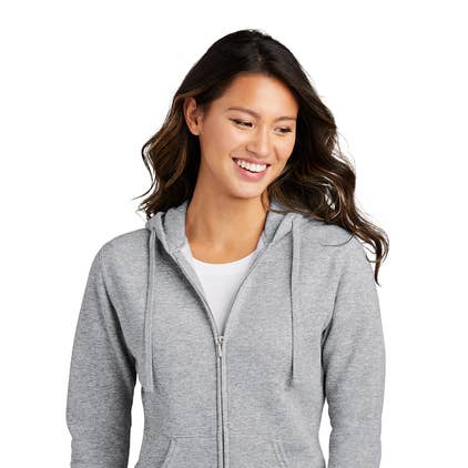 Port & Company Women's Core Fleece Full-Zip Hooded Sweatshi and other Purchase Wholesale zip hoodies. Free Returns & Net 60 Terms on Faire trending on Faire.