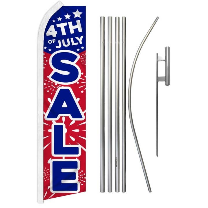Sale (4th of July) Super Flag & Pole Kit for wholesale by Flags Importer