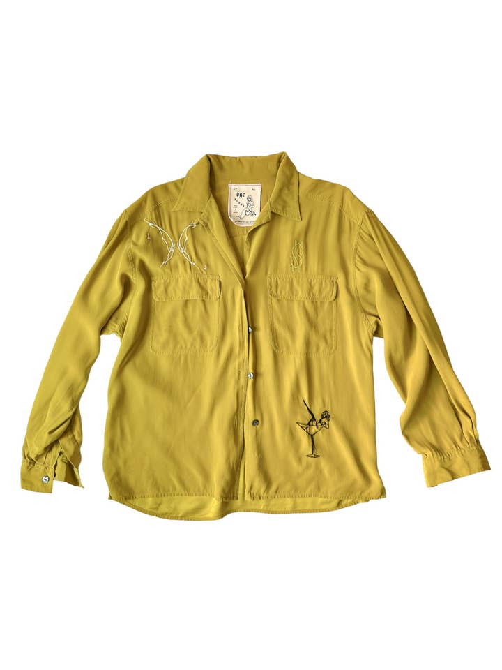 Slime Silk Cargo Shirt for wholesale by DGC