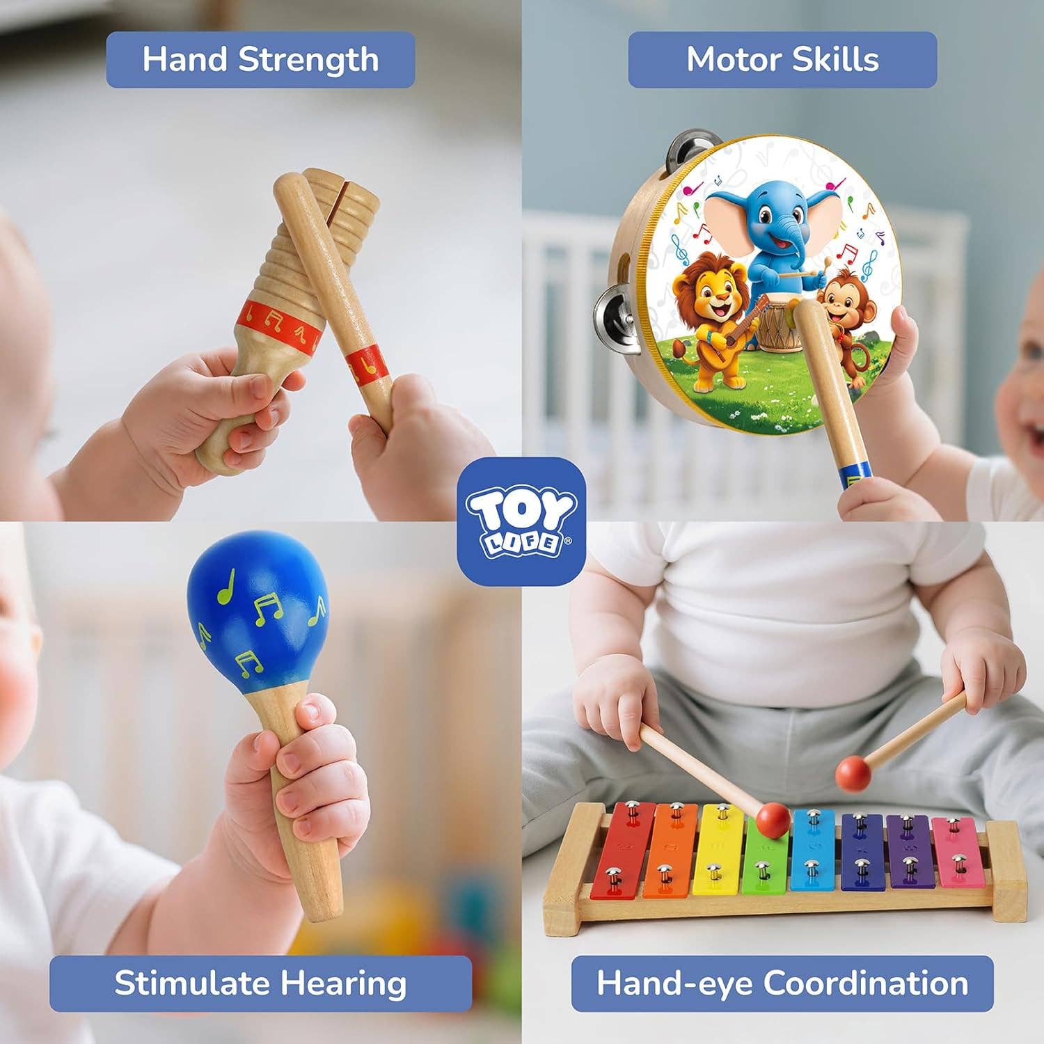 TOY Life - Wholesale Musical Toy - Kids & Baby - TOY Life Toddler Musical Instruments for Kids, Baby Musical 3