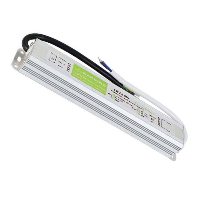 Ledsone – wholesale Small/handheld appliance – DC12V IP67 45W Waterproof LED Driver Power Supply Transforme2
