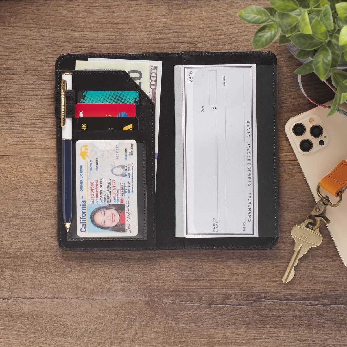 Christian Art Gifts - Vente Portefeuille – femme - Porte-chéquier Teal Be Still Ps. 46:103