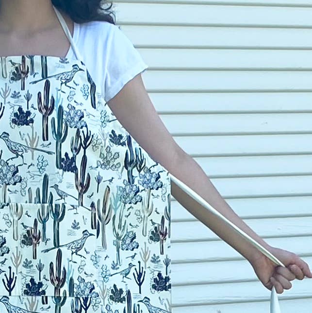 Cher the Fire - Wholesale Apron - Cotton Apron, Southwest Roadrunners1