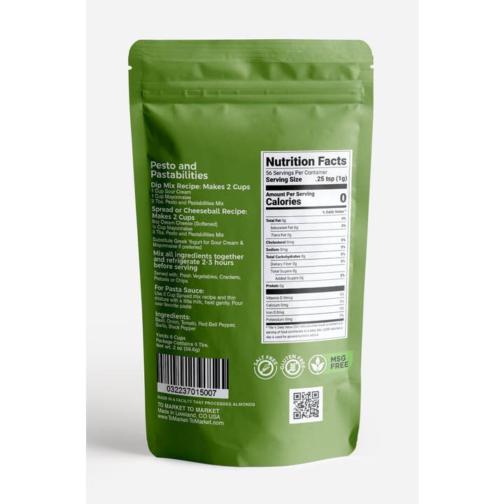 To Market- To Market - Dips & Spreads - Wholesale Dip - Pesto and Pastabilities - Dip Mix2