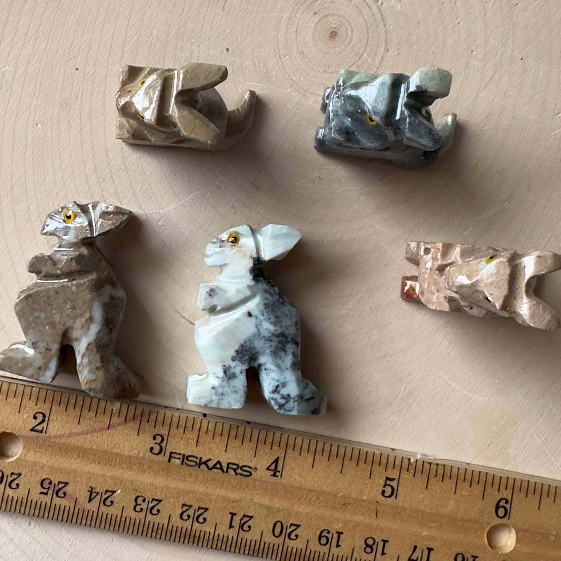 Pebble House - Wholesale Spiritual Stone/Crystal - Soapstone Animal Carving  30+ Varieties - Crystals & Stones29