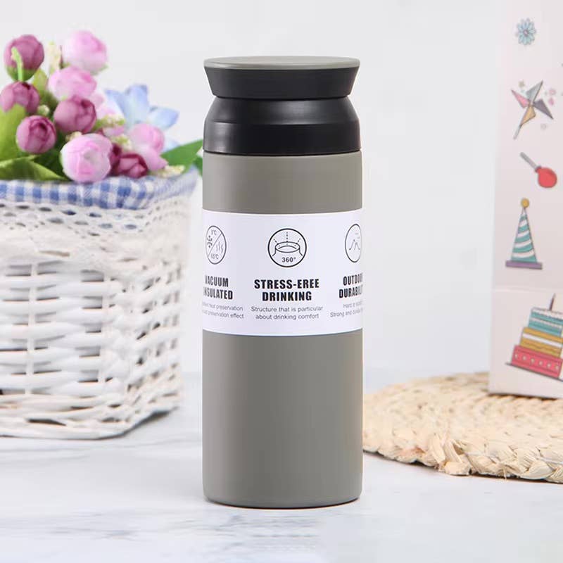 The Arinna Collection LLC - Vente Gourde/bouteille isotherme - Tasse à café, gobelet, isolation à double paroi en acier inoxydable  0