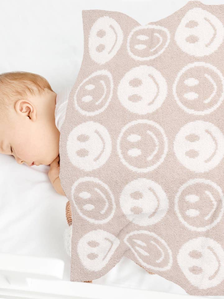MiMi Wholesale - Wholesale Bedding Blanket - Kids & Baby - Children's Super Lux Smiley Bedding Blanket5
