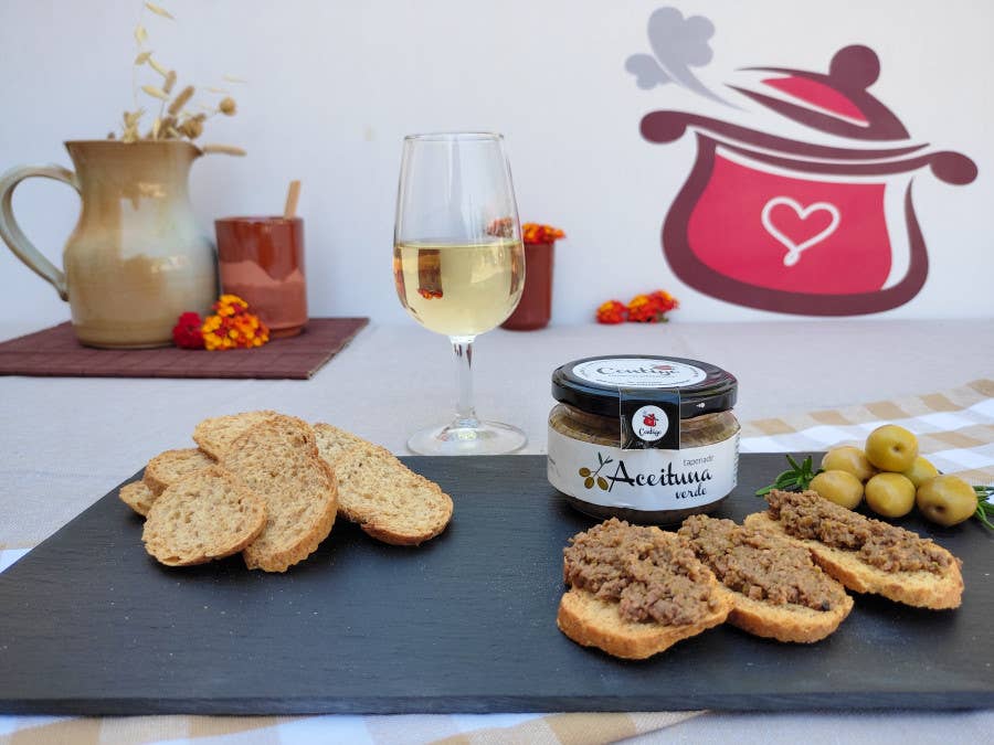 ConservasContigo - Wholesale Tapenade - Handmade organic green olive tapenade 120g1