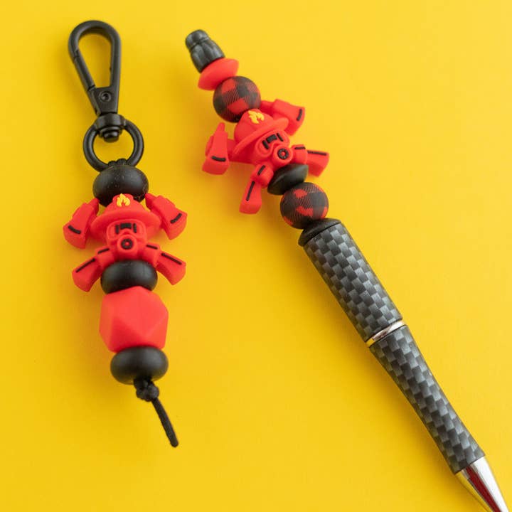 Cara & Co Silicone Craft Supply - Wholesale Craft supplies - Ax Buddy Silicone Focal Beads3