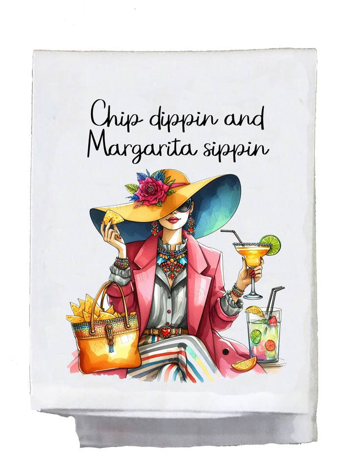 Kaxig diva, doppar chips och sippar margarita för wholesale av Sassy Talkin