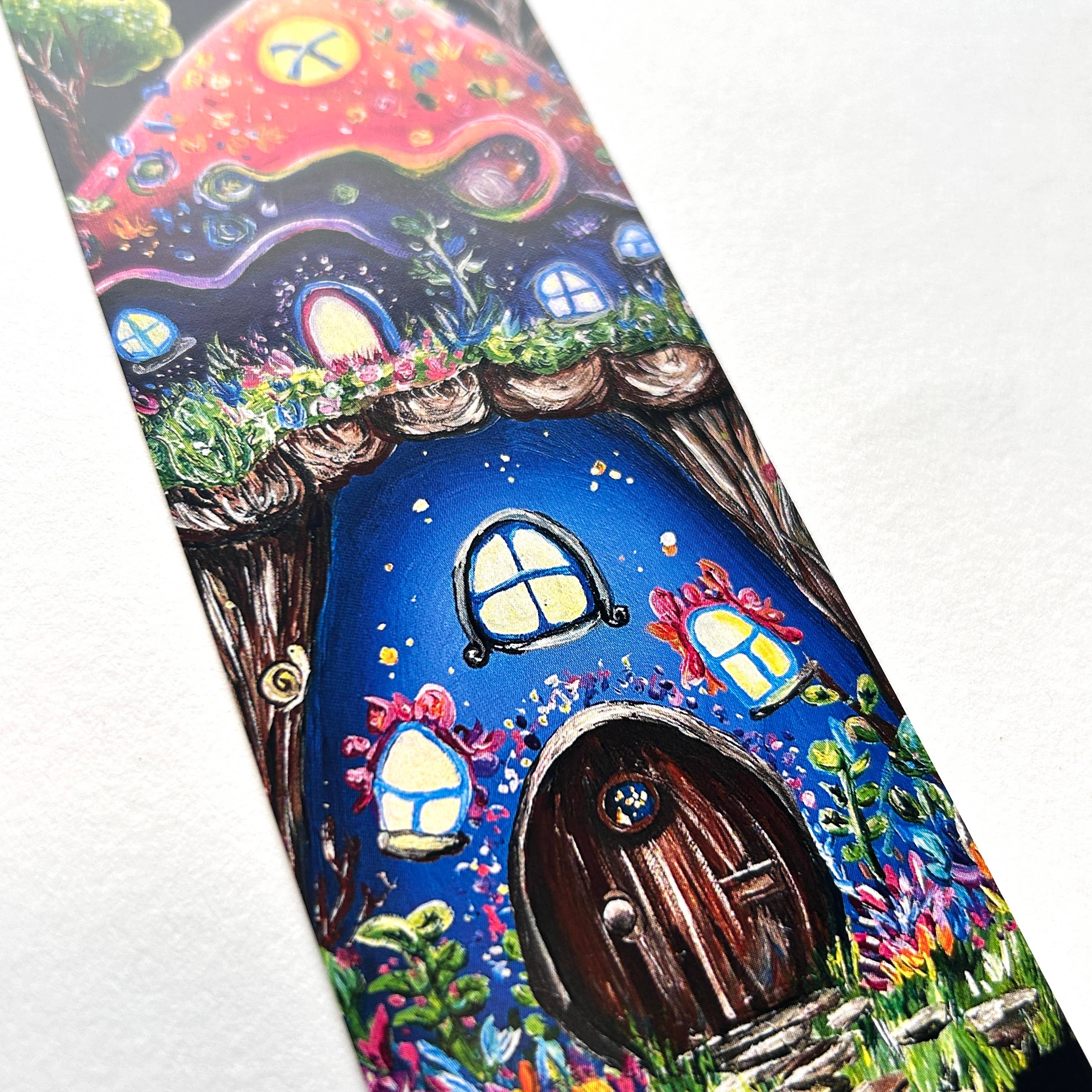 Aquabun - Wholesale Bookmark - Mushroom Gnome House Bookmark3