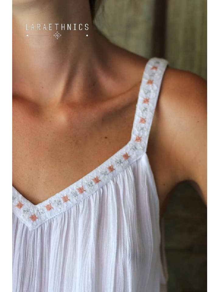 LARA ETHNICS - Wholesale Blouse – Women’s - TANK TOP - JAMU4