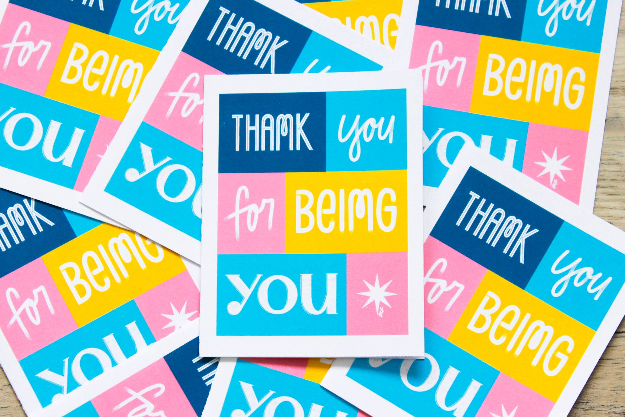 Betina C Koche - Wholesale Thank You Card - Greeting Card Thank You For Being You4