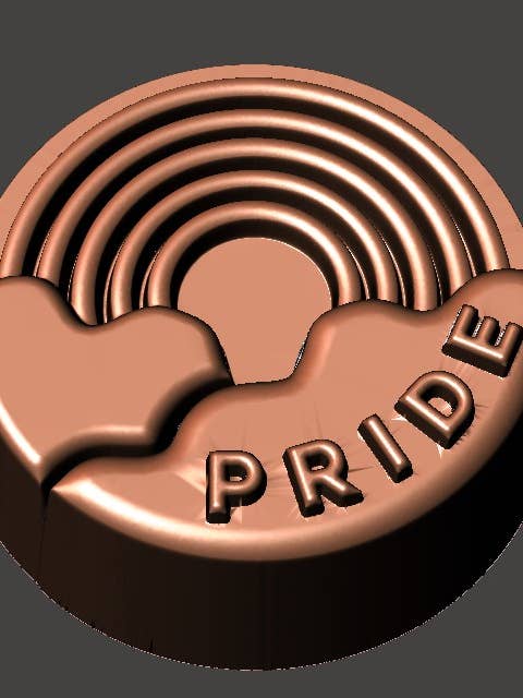 Pride Bath bomb Mould for wholesale by BBHP Moulds