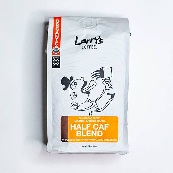 Larry's Coffee - Wholesale Ground Coffee - Half Caf Blend