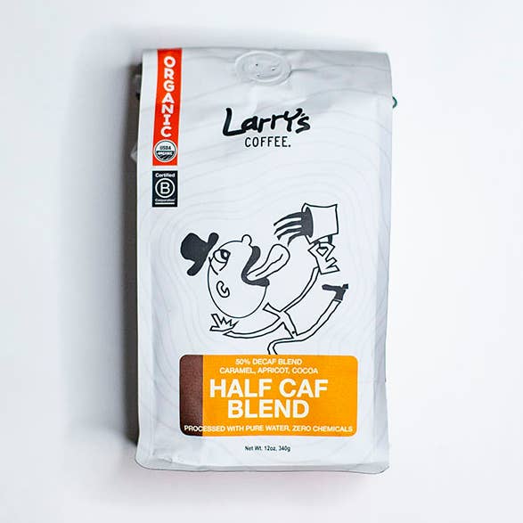 Larry's Coffee - Wholesale Ground Coffee - Half Caf Blend0