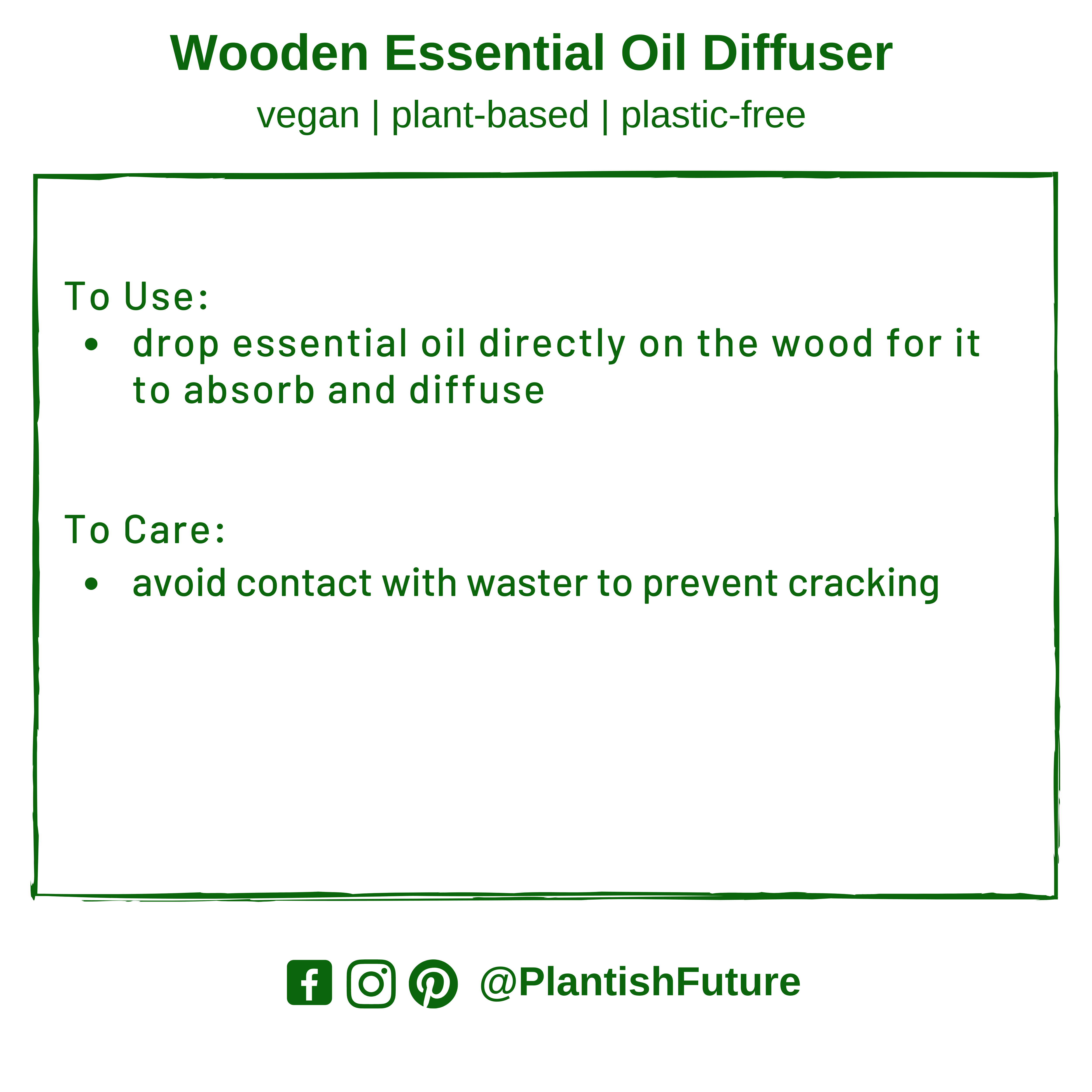 Plantish - Vente Désodorisant pour voiture – unisexe - Diffuseur d'huiles essentielles en bois pour voiture | Porte-encens7