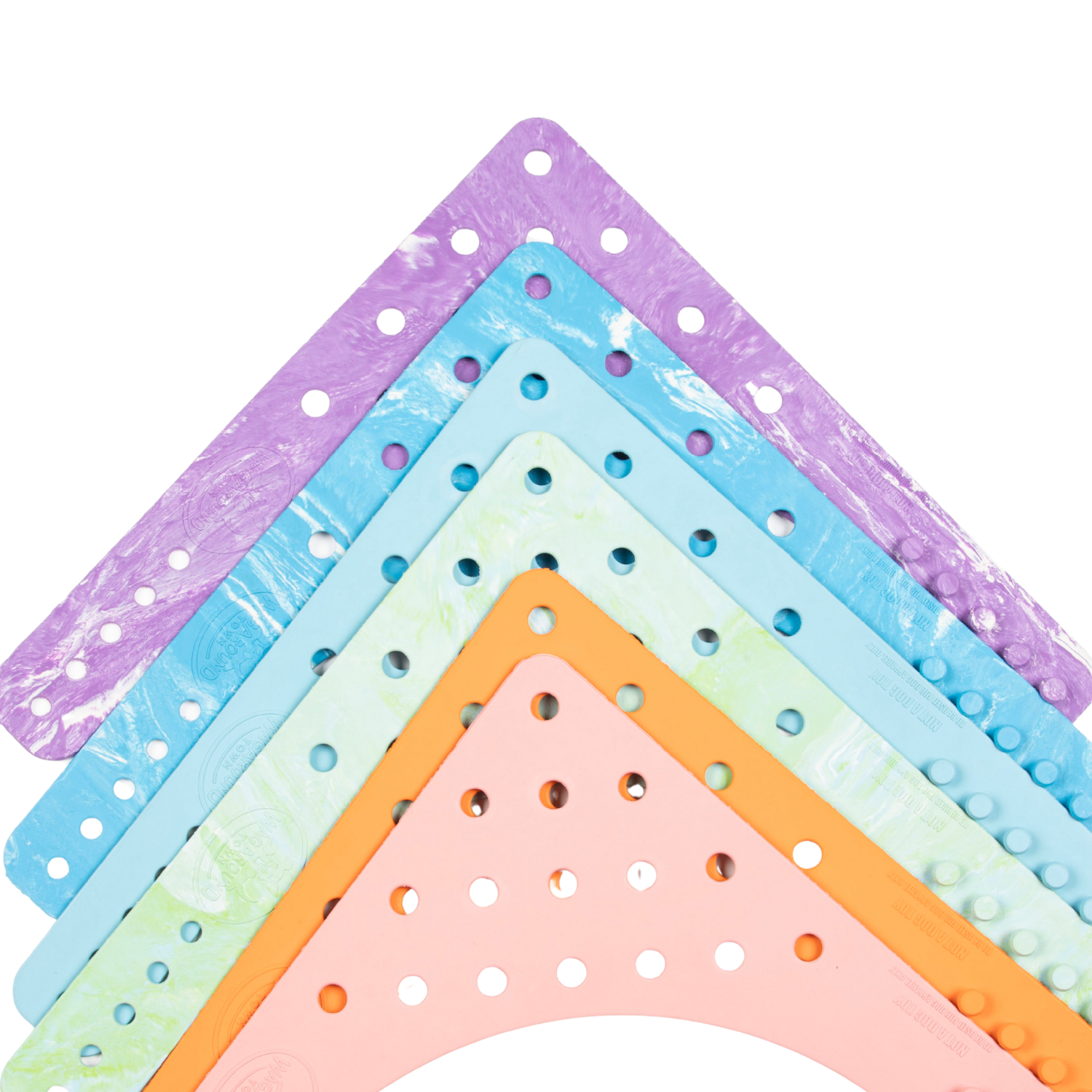 Wag Around Town - Wholesale Pet Bandana - Dog - Charmdana- Light Weight- Blue - Rubber Dog Bandana with Charms!7