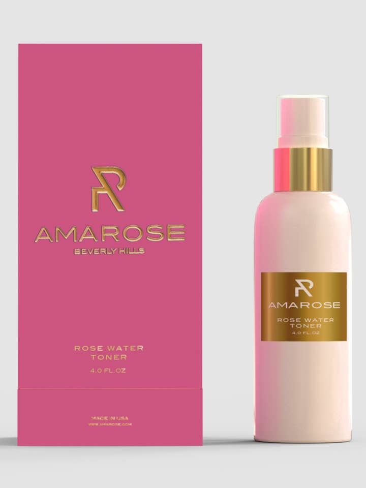Amarose Rose Water Toner - 4 Fl. oz. for wholesale by Amarose