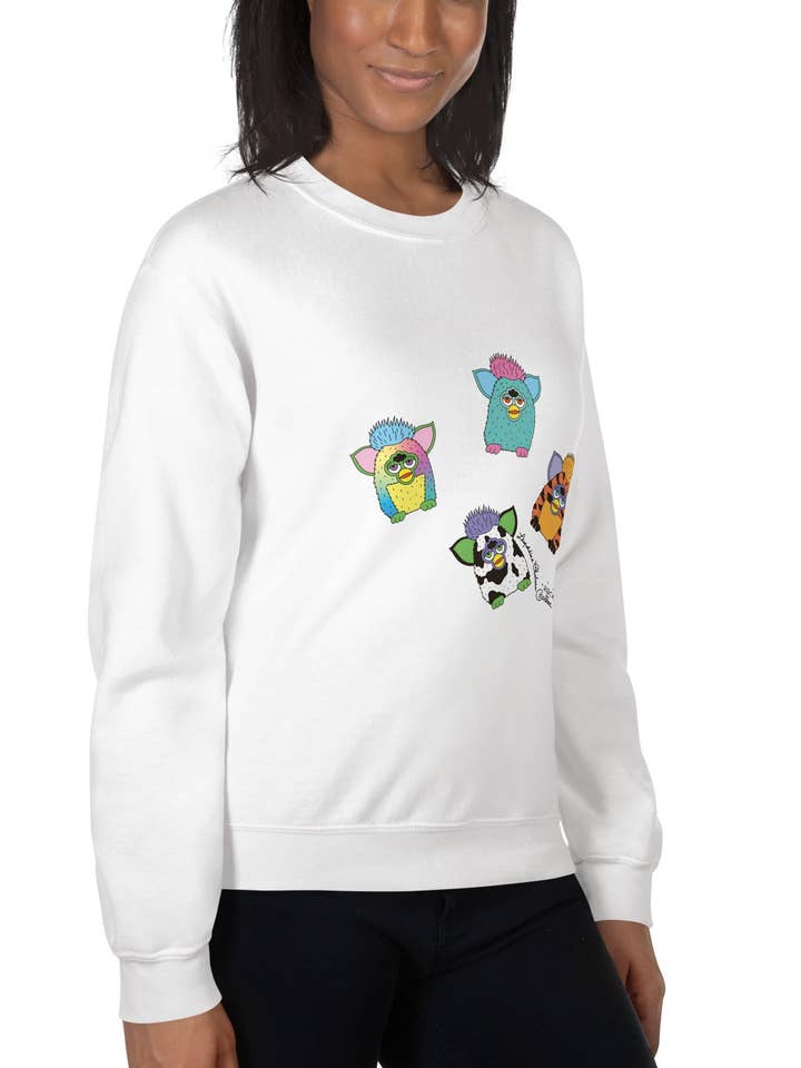 Sweat-shirt JANE Furby for wholesale by Léopoldine Chateau