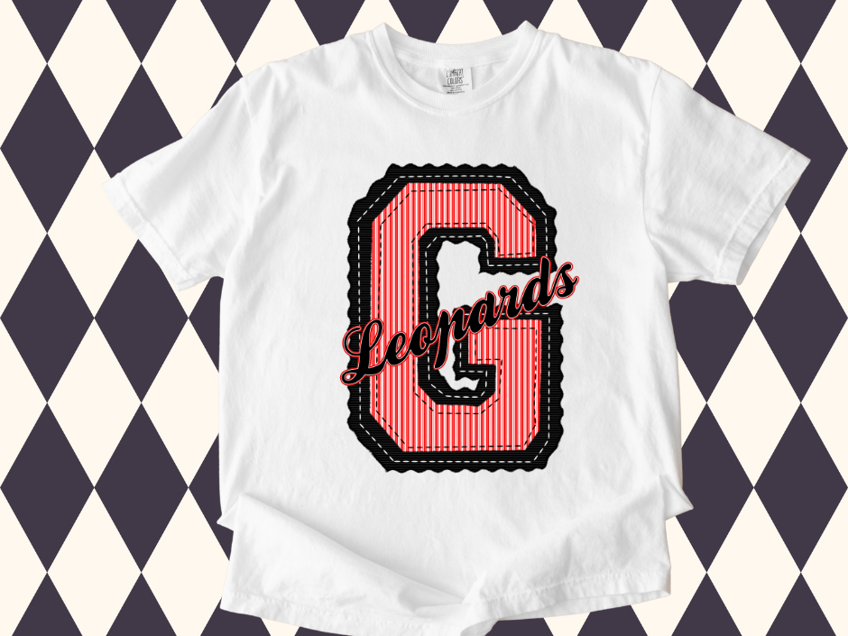 4Twenty4 Printed Apparel - Wholesale Sweatshirt - Women's - Prepster Varsity Mascot T-Shirt • Sweatshirt Game Day Spirit Wear | Team Spirit | Custom Mascot Apparel6