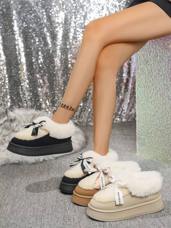 Round Toe Platform Ankle Boots for wholesale by ClassiQ