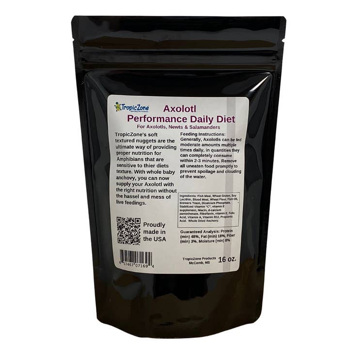 TropicZone - Vente Nourriture – hors chat et chien - Régime Quotidien de Performance Axolotl TropicZone4