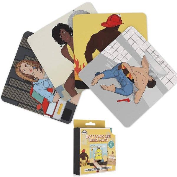 St. Louis Wholesale LLC - Wholesale Coasters - Bottoms Up Beer Coasters-CTR- Your Fingers to Make The Coast0